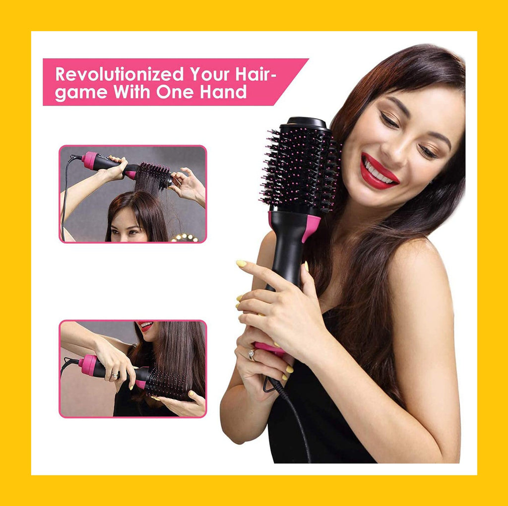 One Step Professional Curler Hair Straightener Hair Dryer Styling Tool Hot Air Brush