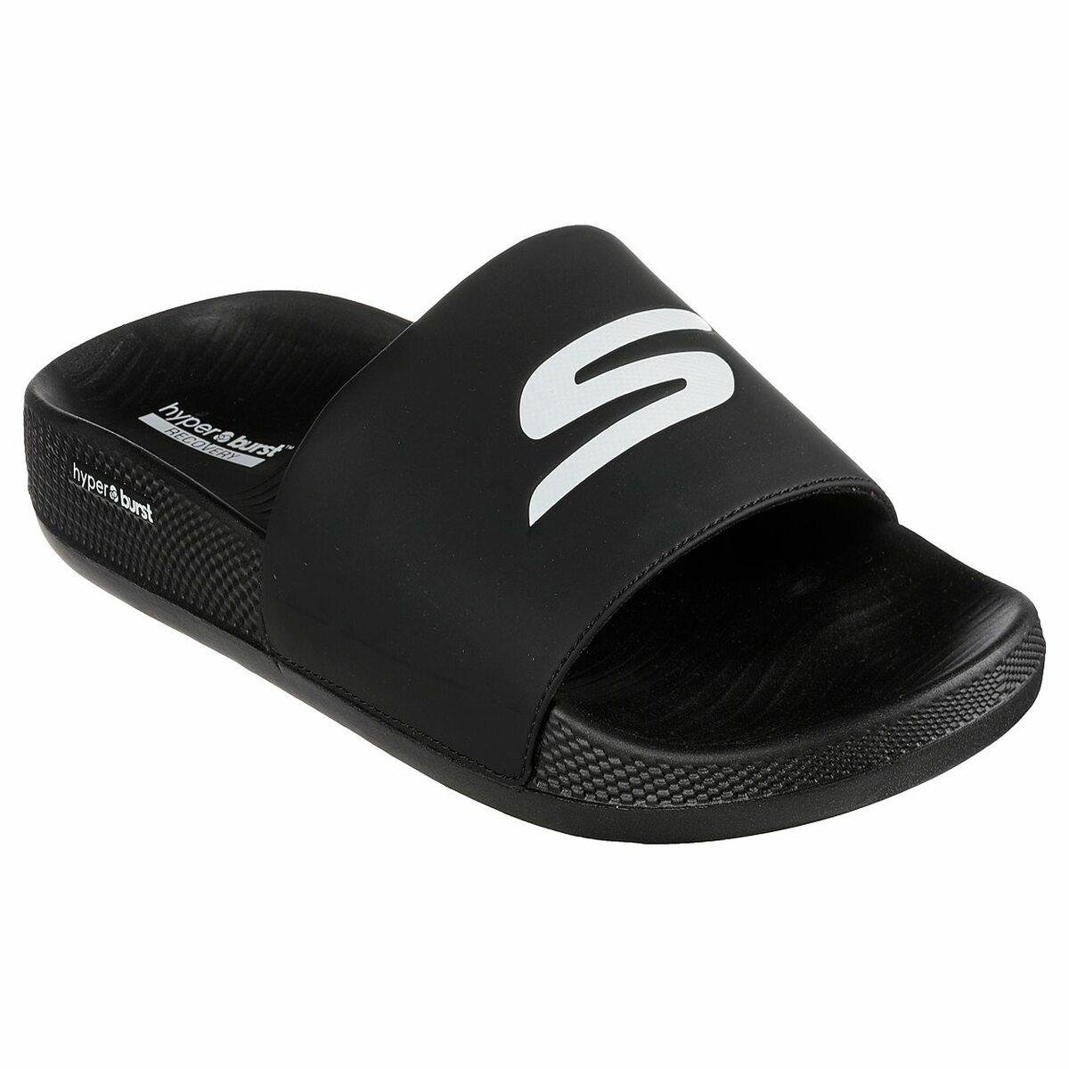 Skechers HYPER BURST® Recovery Slides - Black