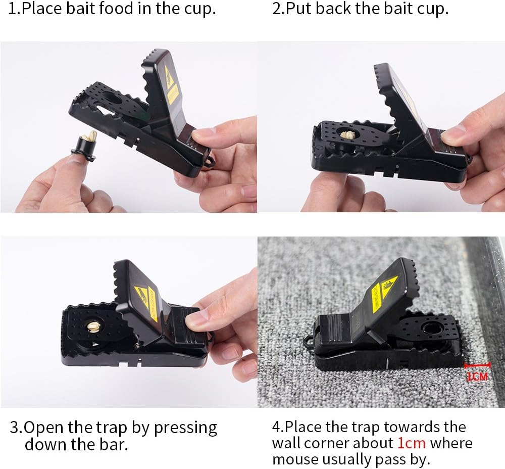 Heavy Duty Plastic Mouse Trap