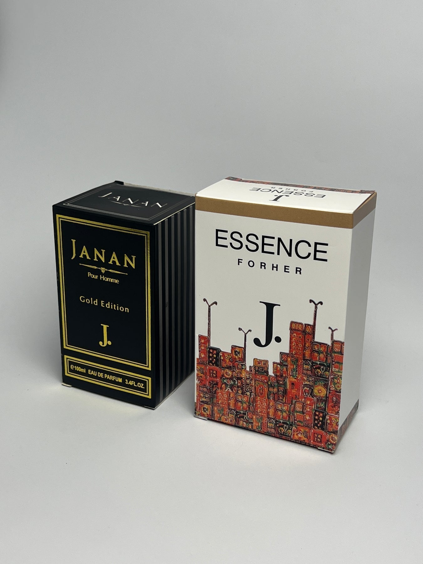 J. Pack of 2 Essence & Janan perfumes