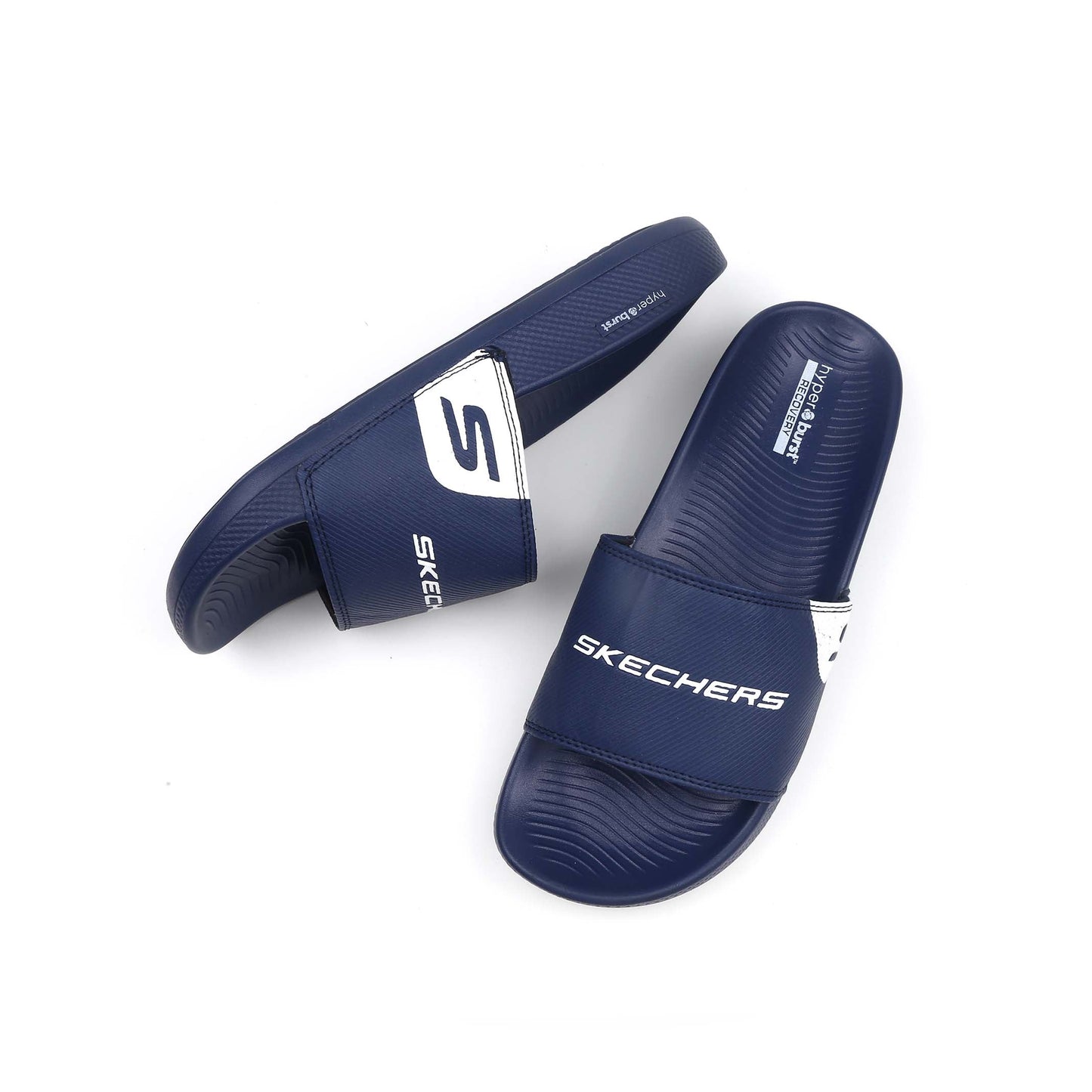 Skechers HYPER BURST® Recovery Slides - Blue