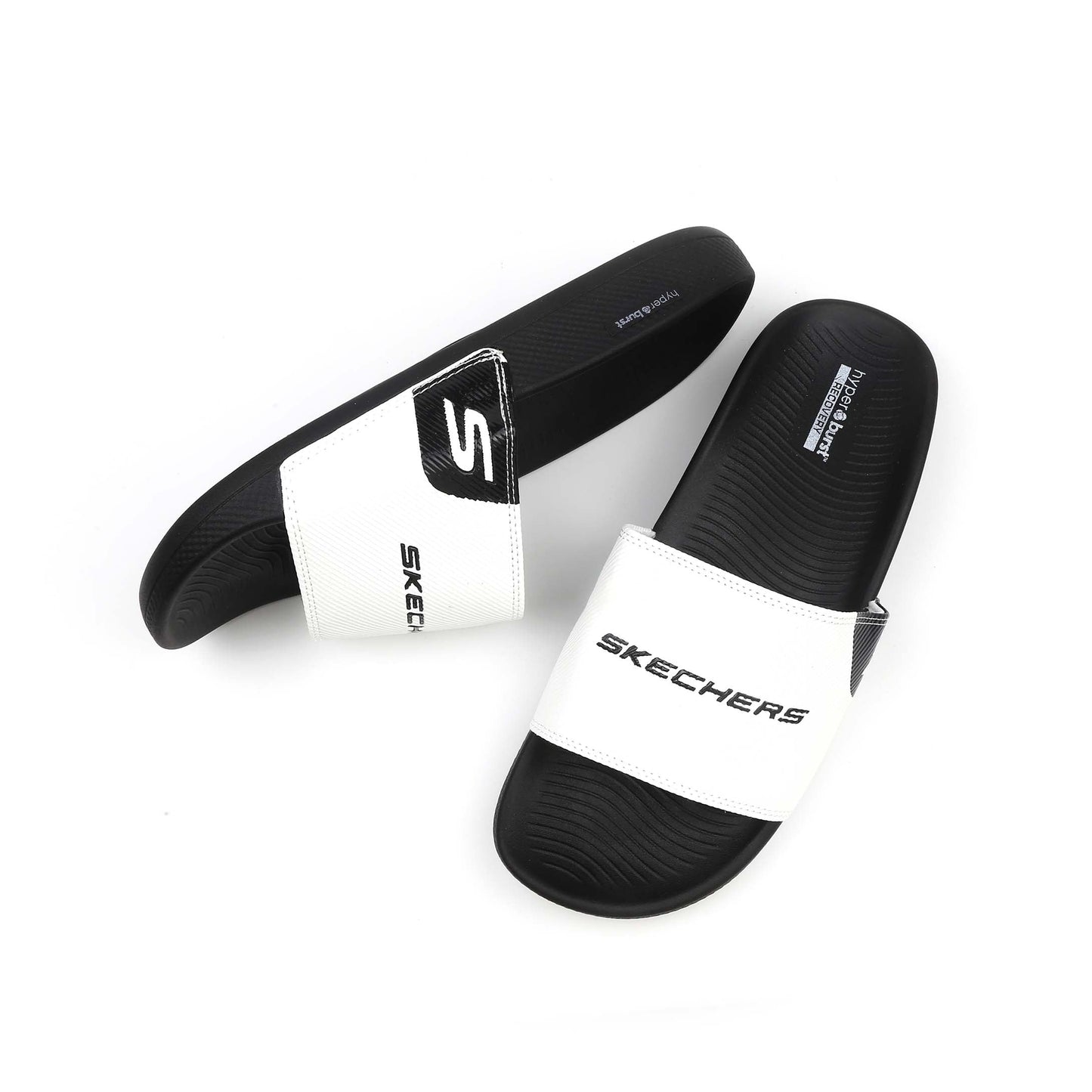 Skechers HYPER BURST® Recovery Slides - White