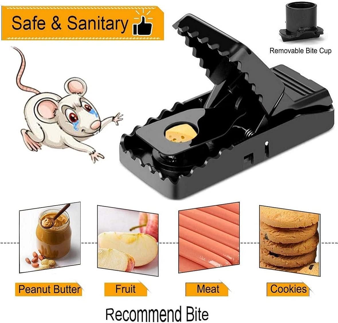 Heavy Duty Plastic Mouse Trap