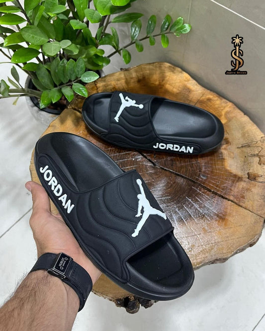 Premium Medicated Imported Slipper (Made in jordan) - Black