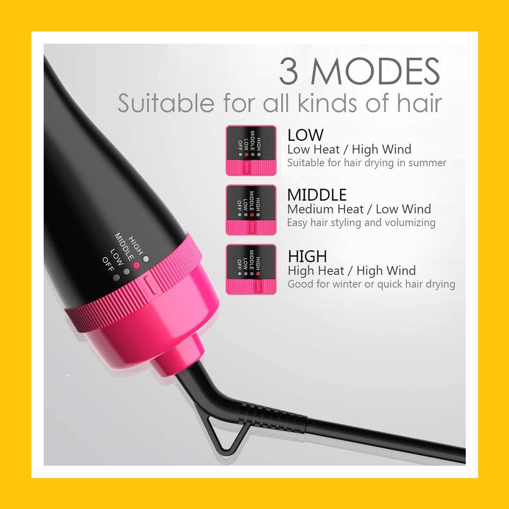 One Step Professional Curler Hair Straightener Hair Dryer Styling Tool Hot Air Brush