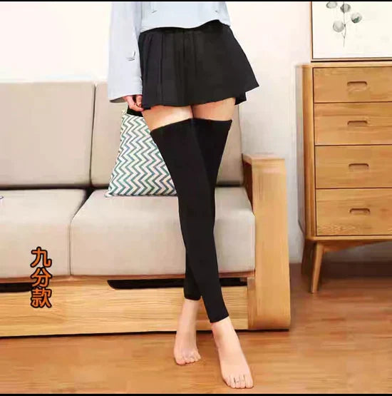 🔥 2-pcs Cashmere Leg Warmer, Wool Warm Thickened And Fleece For Men's & Women ❤️ | 😍 Flat 45%OFF 🤩