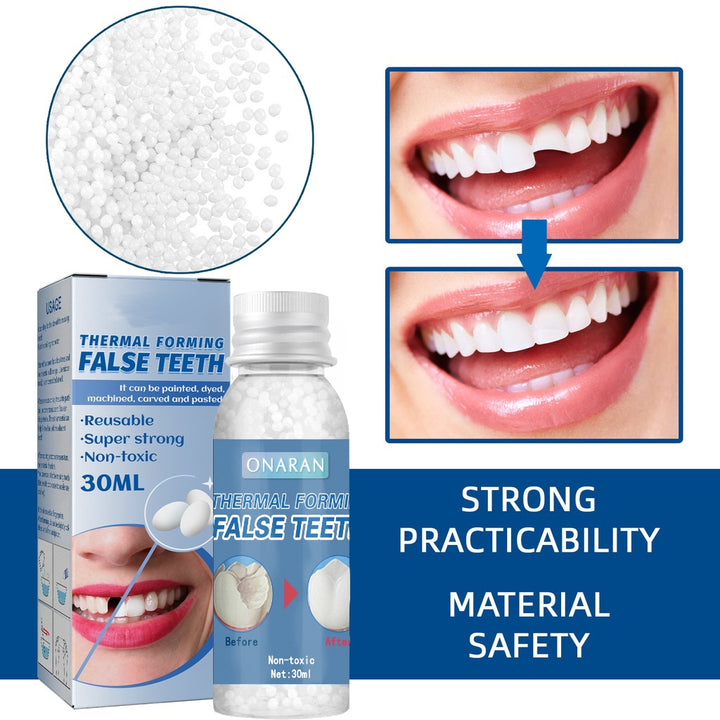 Moldable Thermal Forming False Teeth